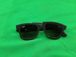 BROKEN RAY-BAN Wayfarer Brown Brown Smart Glasses RW4004-(FOR PARTS NON ... - $50.94 CAD