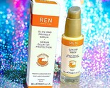 REN CLEAN SKINCARE Glow and Protect Serum 30 ml 1.02 fl oz Brand New In Box - £27.36 GBP