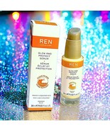 REN CLEAN SKINCARE Glow and Protect Serum 30 ml 1.02 fl oz Brand New In Box - £27.09 GBP