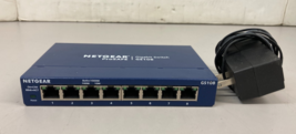Netgear ProSafe GS108 8-port Gigabit Metal Desktop Switch w/ Power Cable - $16.95