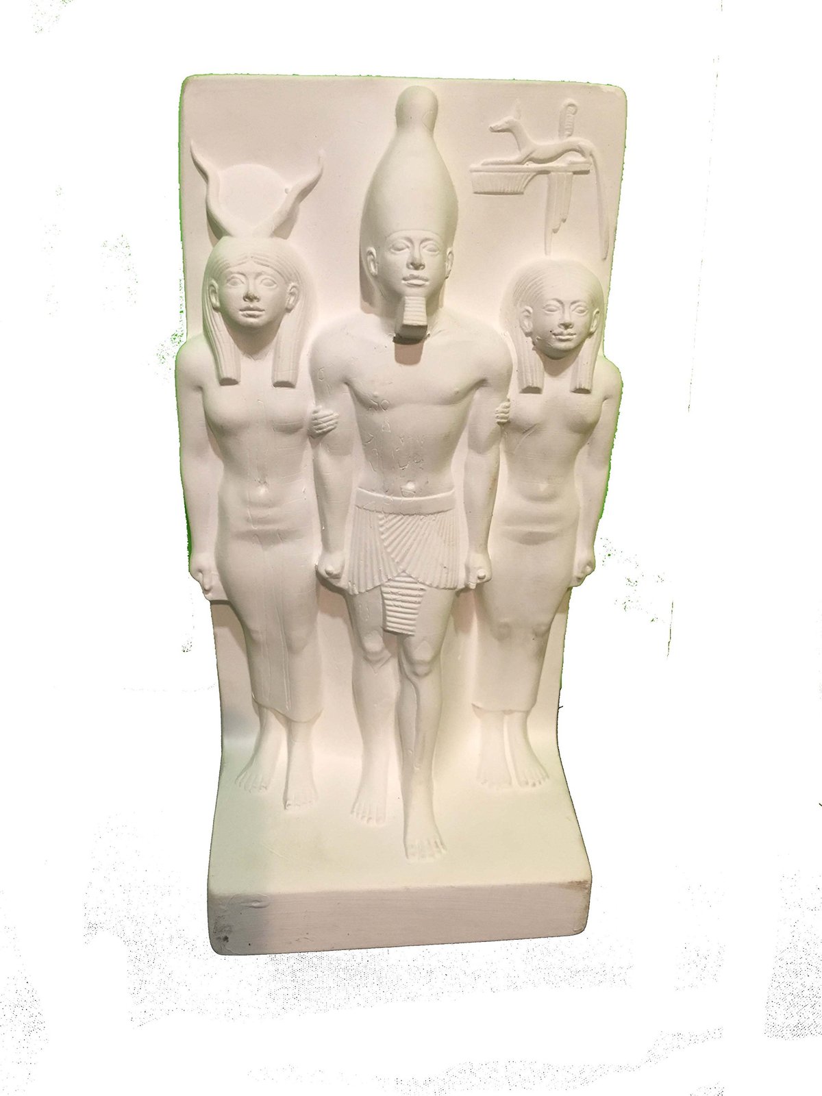 Egyptian White Three Combo Statues - $12.85
