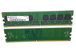 Infineon HP 1GB RAM HYS64T64000HU-3.7-A Kit 2x512MB DDR2 533MHz PC2-4200 - $8.96