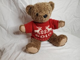 1998 Ralph Lauren Bear with Polo Sweater - £23.74 GBP