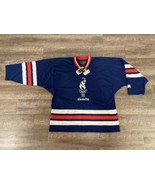 Vintage Starter 1996 Atlanta Olympics Hockey Jersey Blue NEW w/Tags Men&#39;... - £170.33 GBP