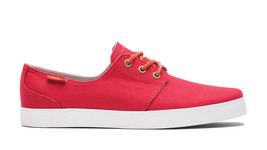 Mens Circa Crip Skateboarding Shoes Nib Pompeian Red White - £19.74 GBP