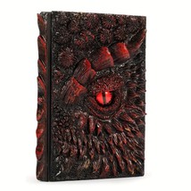 Handmade Dragon Eye Journal – 3D Resin Cover Notebook, 120 Pages - $279.59 MXN