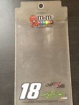 Kyle Busch #18 M&amp;M&#39;s Racing Plastic Ticket Holder - £14.24 GBP