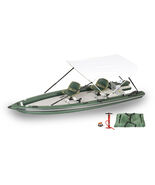 Sea Eagle FSK16 Watersnake Motor Canopy Package Fish Skiff Boat - $2,899.00