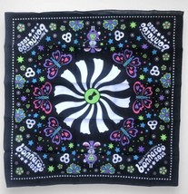 Bonnaroo Music Festival 2020 Bandanna Butterfly Rabbit Psychedelic - £15.98 GBP