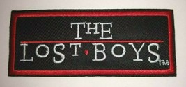 The Lost Boys~Movie Logo~Embroidered Patch-~4&quot; x 1 5/8&quot;~Iron or Sew on - £3.83 GBP
