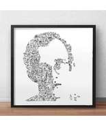 Keith Haring art print with doodles inside - pop art  hand drawing - £9.83 GBP