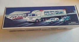 1997 Hess Toy Truck and Racers New in Original Box Gas - Real Head &amp; Tai... - £13.99 GBP