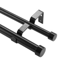 VEVOR 1 Inch Double Curtain Rods 36 to 72 Inches(3-6ft), Drapery Rods for Window - $1,574.56 MXN