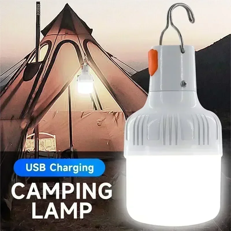 60W Emergency Light Outdoor Camping Supplies Edc Outdoor USB Rechargeable LED - £9.16 GBP+