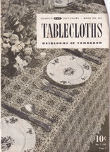 Vintage Clark’s J &amp; P Coats - Tablecloths Heirlooms 1949 - Book 251 Croc... - $5.00