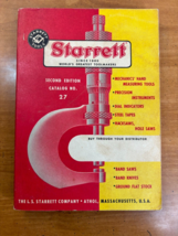 1957 Starrett Precision Tool Catalog - Paperback #27 -- 2nd Edition - $12.95