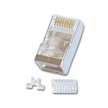 LINDY RJ-45 Male Connector 8 Pin STP CAT6 Pack of 10  - $20.00