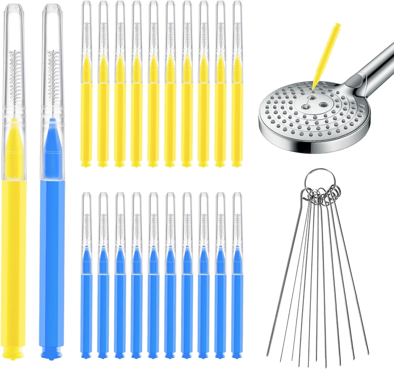 30 Pcs Shower Head Cleaner Tool, Shower Head Cleaning Brush for Small Hole, Anti Item image 12