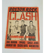 BOSTON ROCK #30 1982 THE CLASH Circle Jerks SPARKS  Punk New Wave RARE - £65.42 GBP