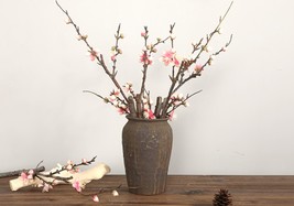 Artificial Cherry flower silk Plum Peach Blossom Branch Silk Flower Tree Flower  - $4.99