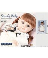 HAMMOND TOYS 14 Inch Girl Brunett Baby Doll - £15.81 GBP