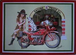 Engine 1 Truck Co.  Metal Sign - £15.69 GBP