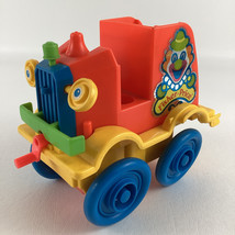 Fisher Price Little People Circus Crazy Clown Fire Brigade Toy Car Vinta... - $24.70