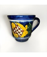 Talavera Mexican Handpainted Folk Art Pottery Coffee Mug 12oz Floral Cla... - £5.91 GBP