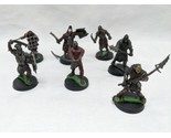 Lot Of (7) Uruk Hai And Orcs Lord Of The Rings Combat Hex Miniatures - £46.70 GBP