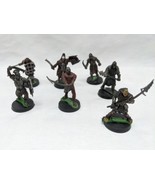Lot Of (7) Uruk Hai And Orcs Lord Of The Rings Combat Hex Miniatures - £46.92 GBP
