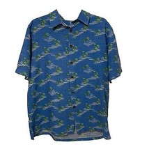 Island Republic Vintage Collection Silk Tropical Hawaiian Shirt Mens Size Large - £14.38 GBP