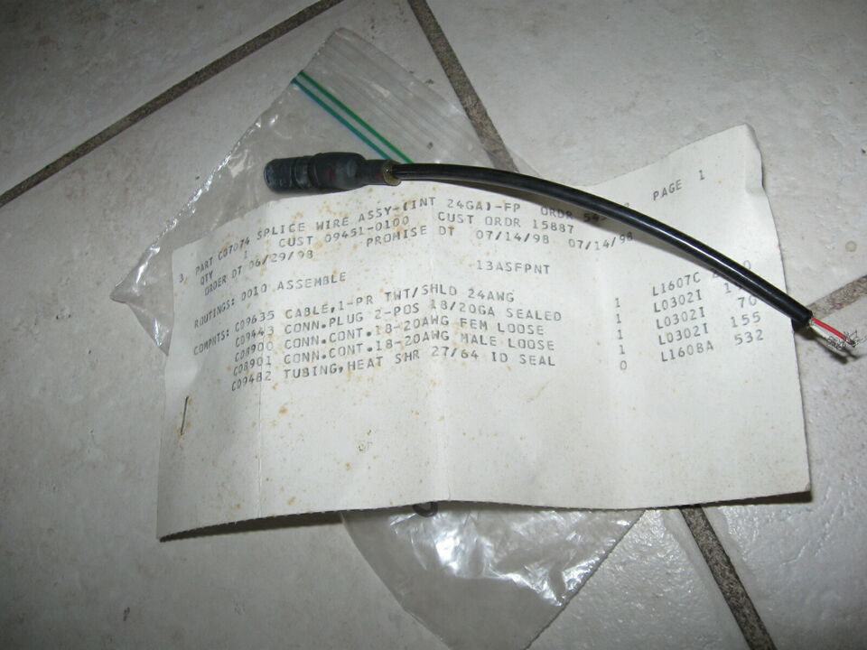 NEW Gasboy Gilbarco Tokheim Encore 500 Gas Pump Splice Wire Connector # ... - $18.99