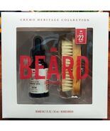 Cremo Heritage Red Men&#39;s Duo Beard Grooming Gift Set *NEW* - $181.97 MXN