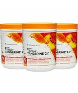 Youngevity Beyond Tangy Tangerine 2.0 Citrus Peach Fusion canister 3 Pack - $182.11