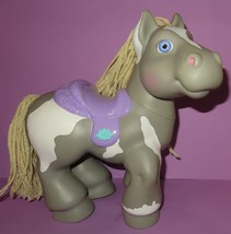 Cabbage Patch Kids Crimp and Curl Pony Horse 1992 Vintage CPK Gray White Hasbro - £15.73 GBP
