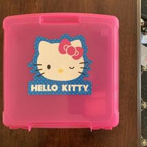 Hello Kitty Pink Project Case 14 3/8 x 14 3/16 x 3 1/8 Sanrio - $21.46