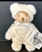 VTG 90s Ganz 6" Easter Wee Bear Village Plush Stuffed Animal Figure Brow... - $8.56