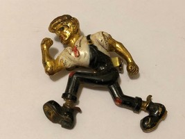 Vintage LIL ABNER Metal Character Jewelry Brooch Pin Painted - $19.75
