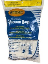 Enviro Care Technologies Micro Filtration Vacuum Bags Set of 5 Sealed #208 - £5.15 GBP