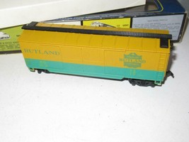 Vintage Ho TRAINS- Ahm Rutland Ddoor Boxcar - Latch COUPLERS- BOXED- NEW-S31 - $4.98