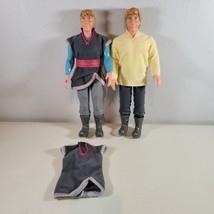 Frozen Kristoff Action Figure Lot Clothing Included Disneys 12&quot; Tall - £14.90 GBP