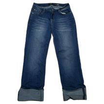 Kenzie Tomboy Straight Denim Capri Blue Jeans ~ Sz 28 ~ Mid Rise ~ 24&quot; Inseam - £13.66 GBP