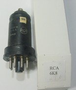 RCA JAN CRC-6K8 Metal FI VT-167 Triode, Hexode Tube 9-43 Tested Mil TV-1... - $9.68 CAD