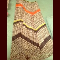 Tribal Print Old Navy Maxi Skirt Size Medium - £9.27 GBP