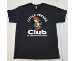 Little Pecker Club Men&#39;s T-shirt Black New - £20.08 GBP