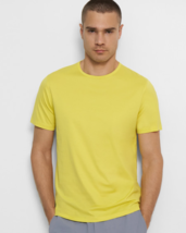 Theory Men&#39;s Precise Tee in Luxe Cotton Jersey in Cyber Yellow J0194523-2XL - £31.28 GBP