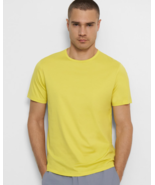 Theory Men&#39;s Precise Tee in Luxe Cotton Jersey in Cyber Yellow J0194523-2XL - £31.46 GBP