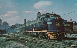Baltimore And Ohio Railroad Capitol Limited No 6 Chicago June 1967 Postcard - $4.79