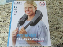 Homedics Pro Therapy Vibration Neck Massager With Heat New In Box - £13.23 GBP