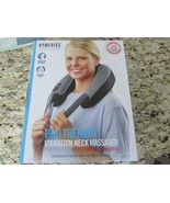 HOMEDICS PRO THERAPY VIBRATION NECK MASSAGER WITH HEAT NEW IN BOX - £13.18 GBP
